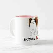 2 Couleurs Rien n'aboutent la tasse de Papillons (Devant gauche)
