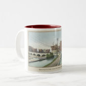 2 Couleurs Rochester NY - Tasse (Devant gauche)