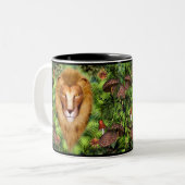 2 Couleurs Roi de la tasse de jungle (Devant gauche)
