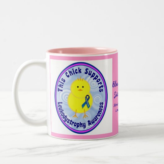 2 Couleurs Rose de tasse de Coffe de conscience de (Gauche)