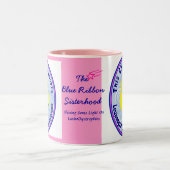 2 Couleurs Rose de tasse de Coffe de conscience de (Centre)