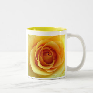 2 Couleurs Rose jaune de tasse du Texas