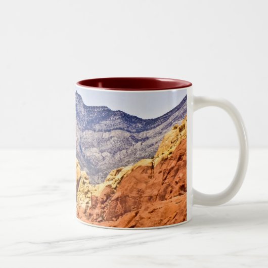 2 Couleurs Ruban de tasse rouge (Droit)