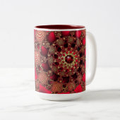 2 Couleurs Rubis et tasse d'or (Devant droit)