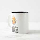 2 Couleurs Sabots de tasse du feu (Devant gauche)