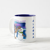 2 Couleurs "Salutations tasse d'Alaska" (Devant gauche)