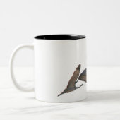 2 Couleurs Sandhill tend le cou la tasse (Gauche)