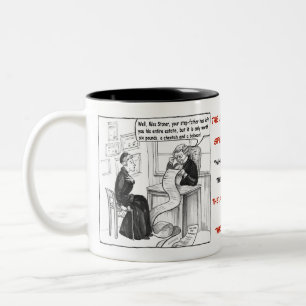 2 Couleurs Série de CAprès-MOTS - tasse de Spéc. et de MLL
