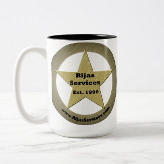 2 Couleurs Services de Rijas, tasse de café de LLC