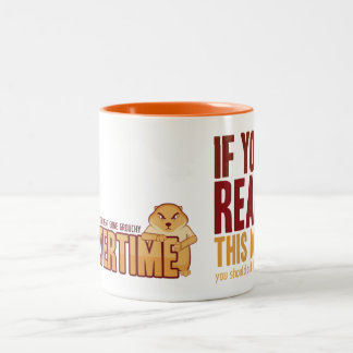 2 Couleurs Si vous lisez la tasse