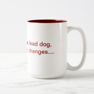 2 Couleurs Si vous n'êtes pas la tasse de chien d'avance