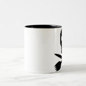 2 Couleurs Skull de capitaine Cruel's et tasse de (Centre)