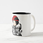 2 Couleurs [SLD] collection de tasse "d'arts foncés" (Devant droit)