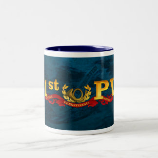 2 Couleurs soixante-et-unième Nouvelle tasse de bannière de