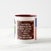 2 Couleurs soixante-quinzième Régiment de Rangers - tasse de (Centre)