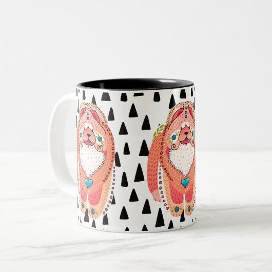 2 Couleurs SOPHIE de BINDI dans la forêt - tasse (Devant gauche)