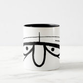 2 Couleurs SORTEZ la tasse de Ralph de RANGÉE (Centre)