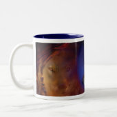 2 Couleurs Sous une tasse de lune bleue (Gauche)