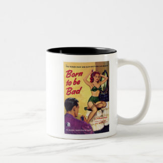 2 Couleurs Soutenu pour être mauvais - tasse de café