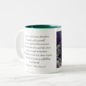 2 Couleurs Soyez doux avec vous-même - tasse (Devant gauche)