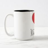 2 Couleurs SOYEZ JUSTE tasse AIMABLE de | (Gauche)