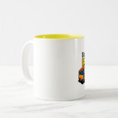 2 Couleurs Soyez Nice dans la tasse de chauffeur de bus (Devant gauche)