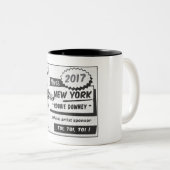 2 Couleurs Sponsor officiel 2017 d'artiste - tasse (Devant droit)