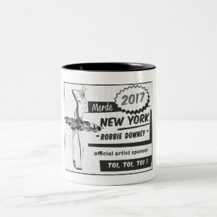 2 Couleurs Sponsor officiel 2017 d'artiste - tasse