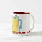2 Couleurs Stand de limonade rouillé .com de tasse de café de (Devant droit)