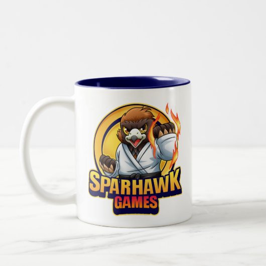 2 Couleurs #streaming SparhawkGames tasse (Gauche)