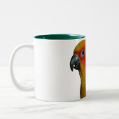 2 Couleurs Sun Conure tasse de 15 onces (Gauche)