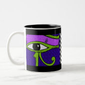 2 COULEURS SYMBOLE ÉGYPTIEN - TASSE DE CAFÉ (Gauche)
