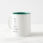2 Couleurs Tasse (Devant gauche)
