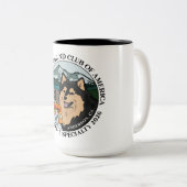 2 Couleurs Tasse (Devant droit)