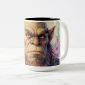2 Couleurs Tasse (Devant droit)