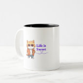2 Couleurs Tasse (Devant gauche)