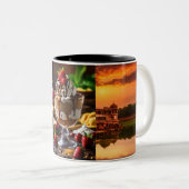 2 Couleurs Tasse (Devant droit)