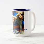 2 Couleurs Tasse (Devant droit)