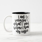 2 Couleurs Tasse (Gauche)