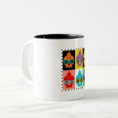 2 Couleurs Tasse (Devant gauche)