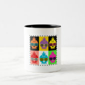 2 Couleurs Tasse (Centre)