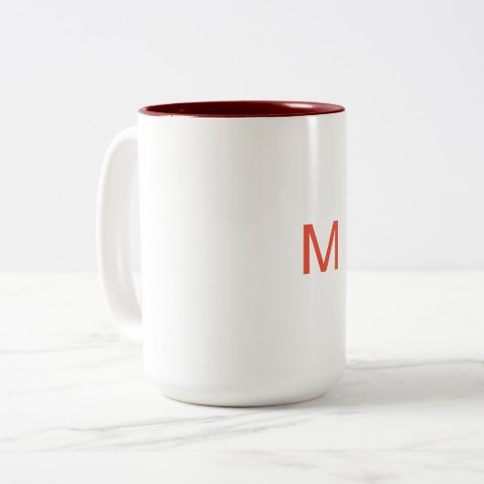 2 Couleurs Tasse (Devant gauche)