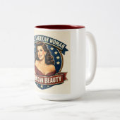 2 Couleurs Tasse (Devant droit)