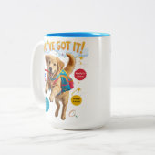 2 Couleurs Tasse (Devant gauche)