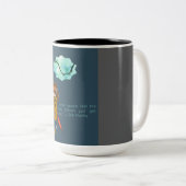 2 Couleurs Tasse (Devant droit)