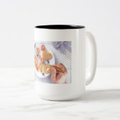 2 Couleurs Tasse (Devant droit)