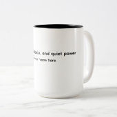 2 Couleurs Tasse (Devant droit)