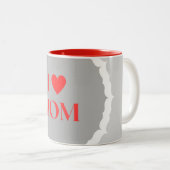 2 Couleurs Tasse (Devant droit)