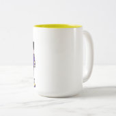 2 Couleurs Tasse (Devant droit)