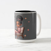 2 Couleurs Tasse (Devant droit)